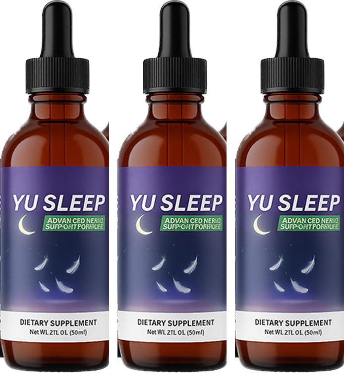Three bottles of YU SLEEP